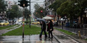 Καιρός Βροχή στην Αθήνα