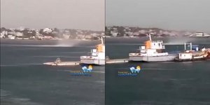 Καιρός υδροστρόβιλος στο Πέραμα
