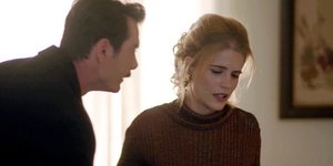 Η Δανάη Μιχαλάκη στον ρόλο της Δρόσως σε σκηνή από τη σειρά «Άγριες Μέλισσες»