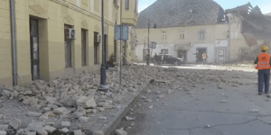 Ζημιές από το σεισμό στην Κροατία