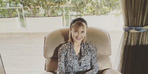 Μάρα Ζαχαρέα: Η γυμναστική στο σπίτι και το χιουμοριστικό σχόλιο του Νίκου Χατζηνικολάου