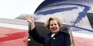 Η πρώην πρωθυπουργός της Βρετανίας, Μάργκαρετ Θάτσερ