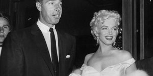 Η Μέριλιν Μονρόε με τον σύζυγό της Τζο ΝτιΜάτζιο