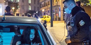 Ελεγχος για την κυκλοφορία τη νύχτα στην Αθήνα