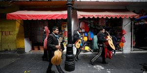 Πλανόδιοι μουσικοί στο Μεξικό