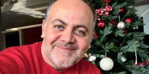 Ο Μιχάλης Κεφαλογιάννης στο σπίτι του 