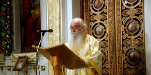 O Μητροπολίτης Καστοριάς Σεραφείμ