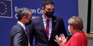 Μητσοτάκης και Μέρκελ σε παλιότερη Σύνοδο