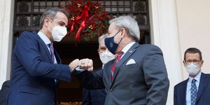 Συνάντηση Μητσοτάκη με τον Υπουργό Ενέργειας των ΗΠΑ