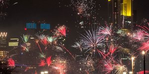 Ελευση νέας χρονιάς στη Γερμανία