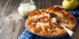 Πουτίγκα σε πιάτο