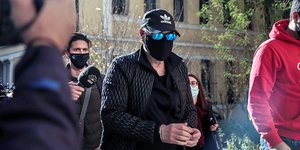 Ο Νότης Σφακιανάκης στον εισαγγελέα