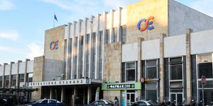 Ο σταθμός των τρένων του ΟΣΕ στη Θεσσαλονίκη