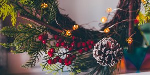 Χριστουγεννιάτικο στεφάνι