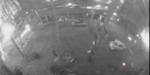 Εικόνα βίντεο από την έκρηξη στο Νάσβιλ