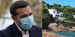 Ο Αλέξης Τσίπρας και το σπίτι στο Σούνιο