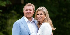 Η βασίλισσα Μάξιμα με τον σύζυγο της 