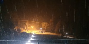 Βίντεο: Στα λευκά το Δασικό Χωριό στην ορεινή Ξάνθη
