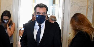 Ο υφυπουργός Τουρισμού Μάνος Κόνσολας