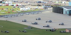 H βάση ελικοπτέρων του Πολεμικού Ναυτικού της Βρετανίας στο Σόμερσετ