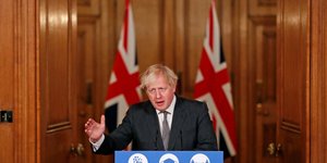 O Βρετανός πρωθυπουργός Μπόρις Τζόνσον