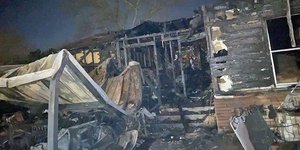To σπίτι της οικογένειας στο Τέξας καταστράφηκε ολοσχερώς από την πυρκαγιά