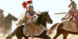 Ο Κόλιν Φάρελ ως Μέγας Αλέξανδρος στην ομότιτλη ταινία του 2004