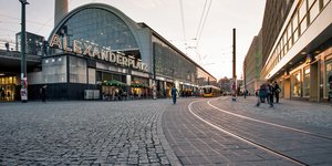 Η Αλεξάντερπλατζ στο Βερολίνο