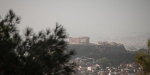 Εικόνα του Παρθενώνα από ψηλά