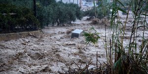 Εικόνα της κακοκαιρίας που έπληξε την Κρήτη τον περασμένο Νοέμβριο