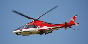 Αεροδιακομιδή με ελικόπτερο του ΕΚΑΒ