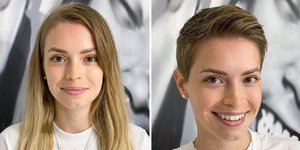 γυναίκα πριν και μετά