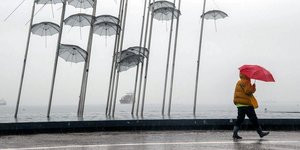 καιρός βροχή