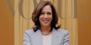 Η Καμάλα Χάρις στο εξώφυλλο της Vogue