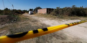 Κορδέλα αστυνομίας στο Μεξικό σε εγκαταλελειμμένη περιοχή