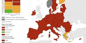 κορωνοϊός χάρτης ECDC