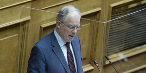 Ο πρόεδρος της Βουλής Κώστας Τασούλας