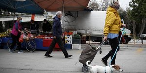 γυναικα κιτρινο σκυλος