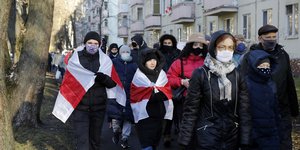 Λευκορωσία διαδηλωτές