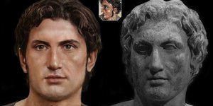 Ο Μέγας Αλέξανδρος από τον καλλιτέχνη Αλεσάντρο Τομάζι