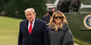 Μελάνια Τραμπ: Η ασυνήθιστα εμφάνιση 