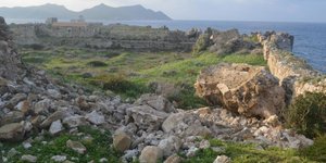 ΥΠΠΟΑ: Κατάρρευση τμημάτων τοιχοποιίας στον ημικυκλικό πύργο του βορείου περιβόλου του κάστρου Μεθώνης	