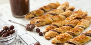 Πλεξούδες με νουτέλα