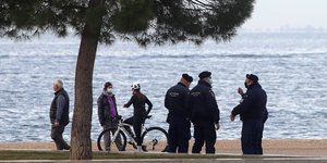 πεύκο παραλια αστυνομια