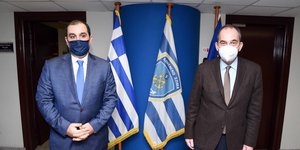 Kωνσταντίνος Κατσαφάδος και Γιάννης Πλακιωτάκης