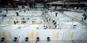 Το εμβολιαστικό κέντρο του Βερολίνου στη Γερμανία