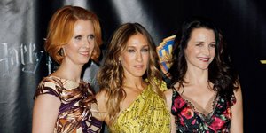 Οι τρεις πρωταγωνίστριες στα νέα επεισόδια του Sex And The City