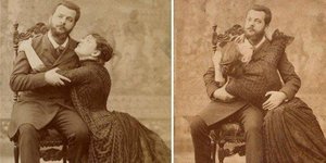 Σάρα Μπερνάρ και Αριστείδης Δαμαλάς