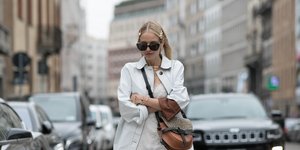 στιλάτη γυναίκα στην εβδομάδα μόδας