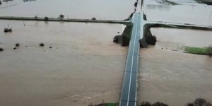 Εικόνες καταστροφής στην Ροδόπη